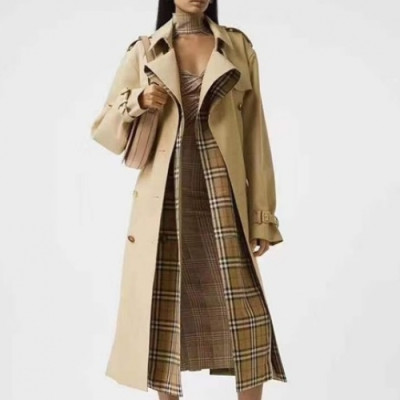 [버버리]Burberry 2021 Womens Vintage Trench Coats - 버버리 2021 여성 빈티지 트렌치 코트 Bur03595x.Size(s - xl).베이지