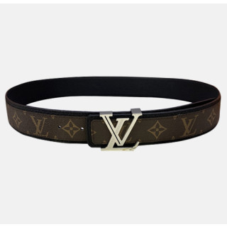Louis Vuitton 2021 Men's Leather Belt - 루이비통 2021 남성용 레더 벨트,LOUBT0157,브라운
