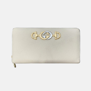 Gucci 2020 Women's Leather Wallet,19cm - 구찌 2020 여성용 레더 장지갑,19cm,GUW0186,화이트