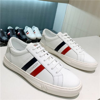Moncler 2021 Men's Leather Sneaakers - 몽클레어 2021 남성용 레더 스니커즈,Size(240-270),MONCS0070,화이트