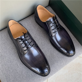 Berluti 2021 Men's Leather Oxford Shoes - 벨루티 2021 남성용 레더 옥스퍼드,SIZE(240-270),BERTS0207,브라운