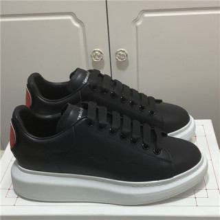 Alexander McQueen 2021 Mm/Wm Leather Sneakers - 알렉산더맥퀸 2021 남여공용 레더 스니커즈,Size(225-270),AMQS0222,블랙