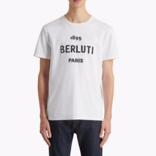 [벨루티]Berluti 2021 Mens Classic Short Sleeved Tshirts - 벨루티 2021 남성 클래식 반팔티 Ber0040x.Size(s - xl).화이트