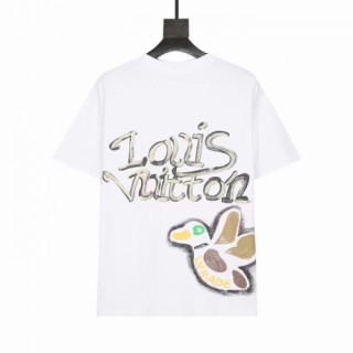 [루이비통]Louis vuitton 2021 Mm/Wm Logo Short Sleeved Tshirts - 루이비통 2021 남/녀 로고 반팔티 Lou02676x.Size(xs - l).화이트