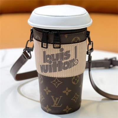 [귀염 뿜뿜]Louis Vuitton 2021 Coffee Cup Shoulder Bag,20cm,M80812,LOUB2324 - 루이비통 2021 커피컵백/숄더백,20cm,브라운
