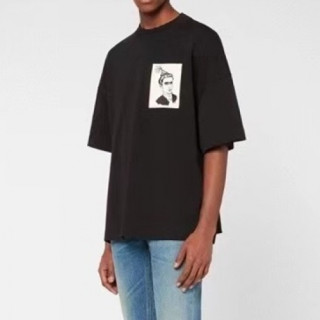 [매장판]Ami  Mm/Wm 'Ami de Coeur' Casual Cotton Short Sleeved Tshirt Black - 아미 2021 남/녀 로고 코튼 캐쥬얼 반팔티 Ami0107x Size(s - xl) 블랙