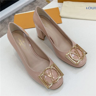 Louis Vuitton 2021 Women's Leather High Heel,LOUS1976 - 루이비통 2021 여성용 레더 하이힐,Size(225-250),베이지