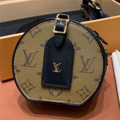[핫잇템]Louis Vuitton 2021 Women's Mini Boite Chapeau Shoulder Bag,13cm,M68276,LOUB2350 - 루이비통 2021 여성용 부아뜨 샤포 숄더백,13cm,카키