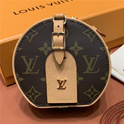 [핫잇템]Louis Vuitton 2021 Women's Mini Boite Chapeau Shoulder Bag,13cm,M68276,LOUB2351 - 루이비통 2021 여성용 부아뜨 샤포 숄더백,13cm,브라운