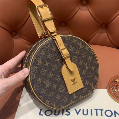 [핫잇템]Louis Vuitton 2021 Women's Petite Boite Chapeau Shoulder Bag,17.5cm,M43510,LOUB2353 - 루이비통 2021 여성용 부아뜨 샤포 숄더백,17.5cm,브라운