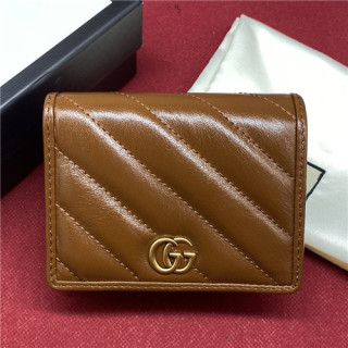 Gucci 2021 Women's Leather Card Purse,11cm,GUW0196 - 구찌 2021 여성용 레더 카드퍼스,11cm,카멜