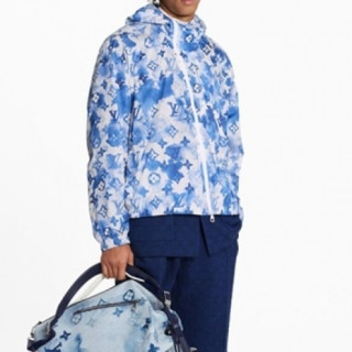 Louis vuitton  Mens Logo Wind-proof Jackets Blue - 루이비통 2020 남성 로고 방풍 자켓 Lou02891x Size(s - xl) 블루