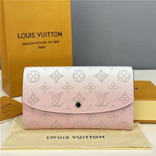 Louis Vuitton 2021 Women's Leather Wallet,19cm,M60143,LOUWT0511 - 루이비통 2021 여성용 레더 장지갑,19cm,핑크