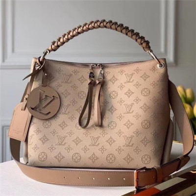 [유니크한]Louis Vuitton 2021 Women's Leather Tote Bag/Shoulder Bag,32cm,M56073,LOUB2394 - 루이비통 2021 여성용 레더 토트백/숄더백,32cm,카키