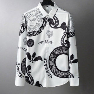 Versace   Mens Logo Tshirts White - 베르사체 2021 남성 로고 셔츠 Ver0853x Size(m - 3xl) 화이트