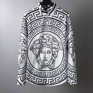 Versace   Mens Logo Tshirts White - 베르사체 2021 남성 로고 셔츠 Ver0855x Size(m - 3xl) 화이트