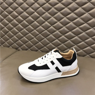 Hermes 2021 Men's Leather Sneakers,HERS0501 - 에르메스 2021 남성용 레더 스니커즈,Size(240-270),화이트