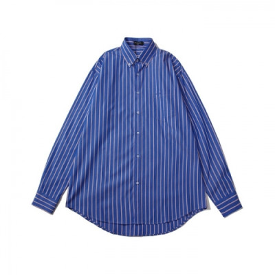 Balenciaga  Mens Logo Cotton Tshirts Blue - 발렌시아가 2021 남성 로고 코튼 셔츠 Bal01127x Size(s - xl) 블루