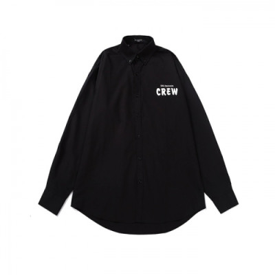 Balenciaga  Mens Logo Cotton Tshirts Black - 발렌시아가 2020 남성 로고 코튼 셔츠 Bal01130x Size(xs- l) 블랙