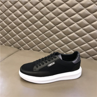 Louis Vuitton 2021 Men's Leather Sneakers,LOUS2181 - 루이비통 2021 남성용 레더 스니커즈,Size(240-270),블랙