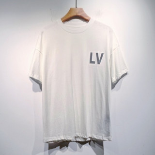 Louis vuitton  Mm/Wm Logo Short Sleeved Tshirts White - 루이비통 2021 남/녀 로고 반팔티 Lou03409x Size(s - 2xl) 화이트