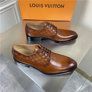 Louis Vuitton 2021 Men's Leather Oxford Shoes,LOUS2193 - 루이비통 2021 남성용 레더 옥스퍼드 슈즈,Size(240-270),카멜