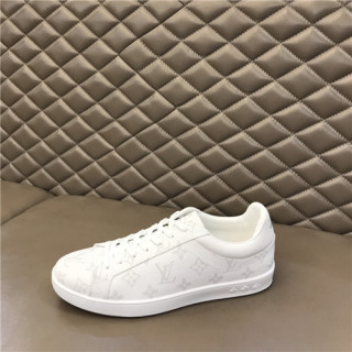 [매장판]Louis Vuitton 2021 Men's Leather Sneakers,LOUS2218 - 루이비통 2021 남성용 레더 스니커즈,Size(240-270),화이트