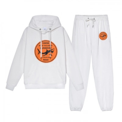 Burberry  Mens Logo Casual Training Clothes&Pants White - 버버리 2021 남성 로고 캐쥬얼 트레이닝복&팬츠 Bur04111x Size(xs - l) 화이트
