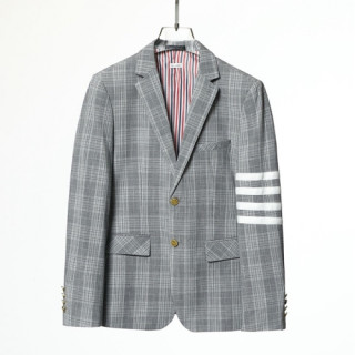 Thom Browne  Mens Casual Cotton Suit Jackets Gray - 톰브라운 2021 남성 캐쥬얼 코튼 슈트 자켓 Thom01463x Size(1 - 5) 그레이