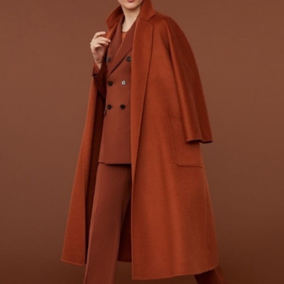 Maxmara  Ladies Trench Coats Orange - 막스마라 2021 여성 트렌치코트 Max0085x Size(s - xl) 오렌지