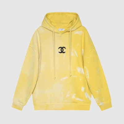 Chanel  Mm/Wm Logo Oversize Cotton Hoodie Yellow - 샤넬 2021 남/녀 로고 오버사이즈 코튼 후드티 Cha0813x Size(s - l) 옐로우