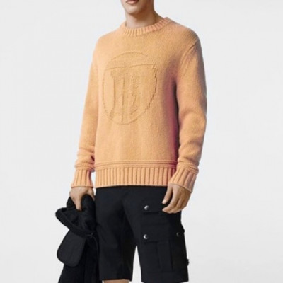 Burberry  Mm/Wm Vintage Polo Wool Sweaters Beige - 버버리 2021 남자 빈티지 폴로 울 스웨터 Bur04195x Size(m - 2xl) 베이지