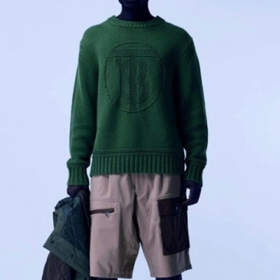 Burberry  Mm/Wm Vintage Polo Wool Sweaters Green - 버버리 2021 남자 빈티지 폴로 울 스웨터 Bur04196x Size(m - 2xl) 그린