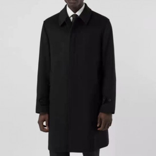Burberry  Mens Vintage Cashmere Coats Black - 버버리 2021 남성 빈티지 캐시미어 코트 Bur04241x Size(m - 3xl) 블랙