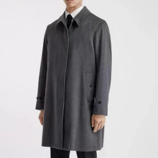 Burberry  Mens Vintage Cashmere Coats Gray - 버버리 2021 남성 빈티지 캐시미어 코트 Bur04241x Size(m - 3xl) 그레이