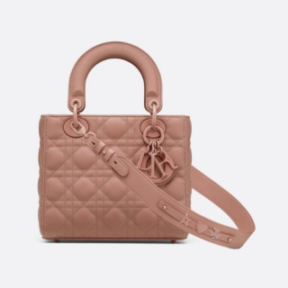 디올  여성 클래식 레이디백 Size(20cm) 핑크 - Dior   Women's Classic Lady-D Bag Dio01628x Pink