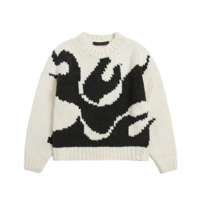 Louis vuitton  Unisex Casual Sweaters Ivory - 루이비통 2021 남/녀 캐쥬얼 스웨터 Lou03897x Size(s - xl) 아이보리