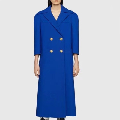 구찌 여성 트렌디 블루 코트 - Ladys Blue Coats - guc04608x