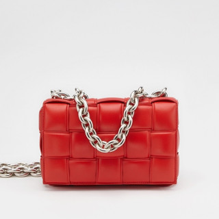 보테가베네타 여성용 레드 카세트백 - Womens Red Cassette Bag - bv0394x