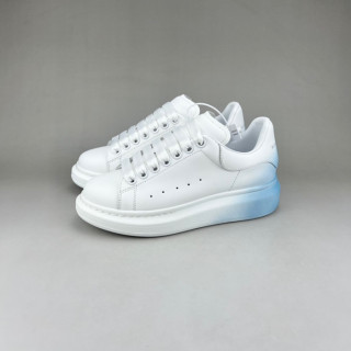 알렉산더맥퀸 남/녀 화이트 스니커즈 - Unisex White Sneakers - alx0164x