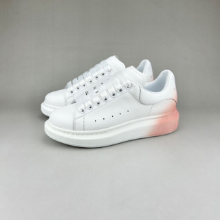 알렉산더맥퀸 남/녀 화이트 스니커즈 - Unisex White Sneakers - alx0165x