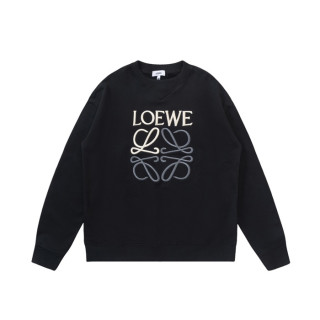 로에베 남성 클래식 블랙 맨투맨 - Loewe Mens Black Tshirts - loe0661x