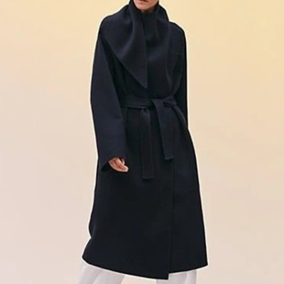 에르메스 여성 클래식 블랙 코트 - Hermes Womens Black Coats - her0911x