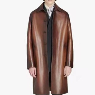 벨루티 남성 캐쥬얼 브라운 코트 - Berluti Mens Brown Coats - ber0139x