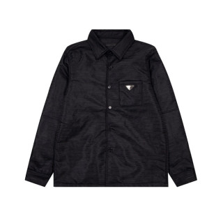프라다 남성 모던 블랙 셔츠 - Mens Black Tshirts - pra02892x