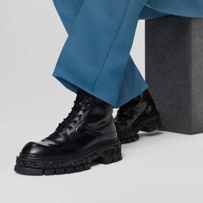 루이비통 남성 블랙 부츠 - Louis vuitton Mens Black Boots - lv169x