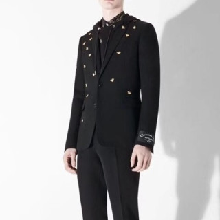 디올 남성 블랙 슈트 자켓 - Dior Mens Black Suit Jackets - di129x