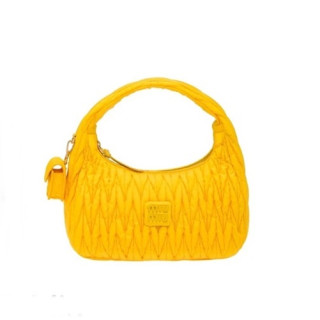 미우미우 여성 옐로우 토트백 - Miumiu Womens Yellow Tote Bag - miu263x