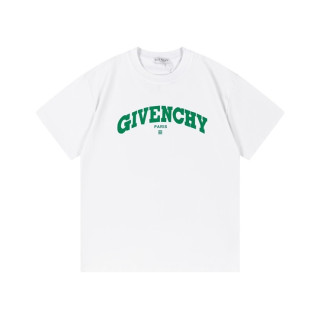 지방시 남성 크루넥 화이트 반팔티 - Givenchy Mens White Tshirts - giv956x