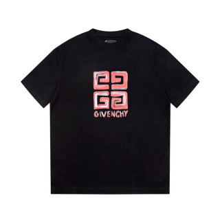 지방시 남성 크루넥 블랙 반팔티 - Givenchy Mens Black Short Sleeved Tshirts - gi160x